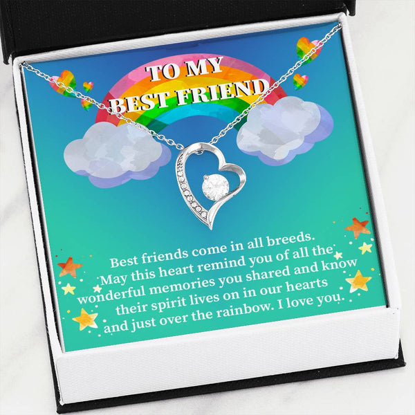 Over The Rainbow Heart [Best Friend Condolence]