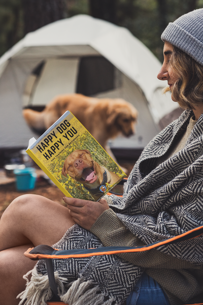 CAMPING WITH DOG READING DOG TRAINING BOOK HAPPY DOG HAPPY YOU BY BESTIE BEAST