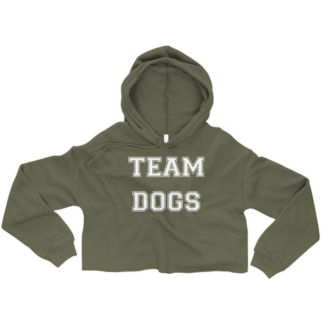 Team Dogs [Crop Hoodie]